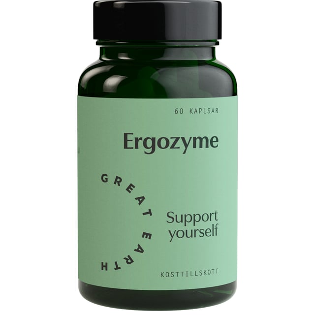 Great Earth Ergozyme 60 kapslar