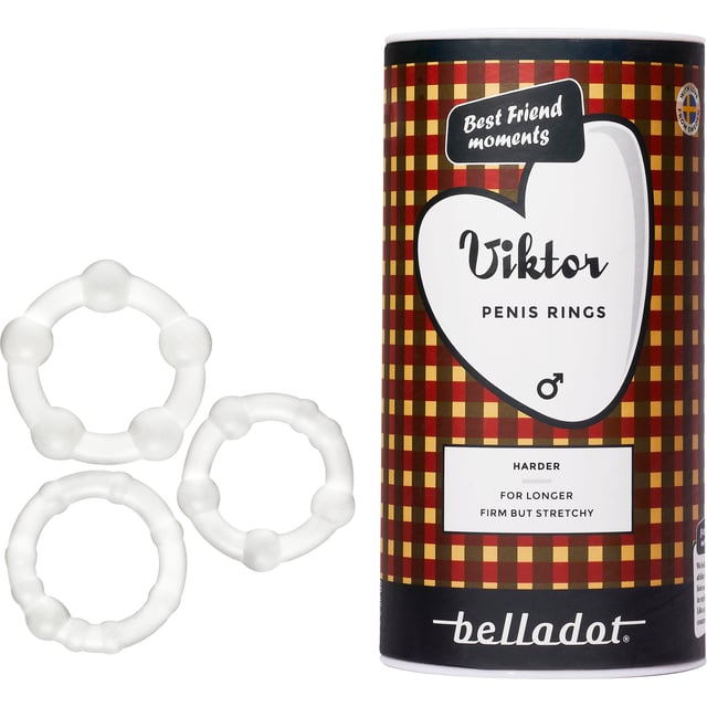Belladot Viktor penisringar 3 st