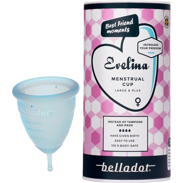 Belladot Evelina Menskopp Large & Plus 1 st