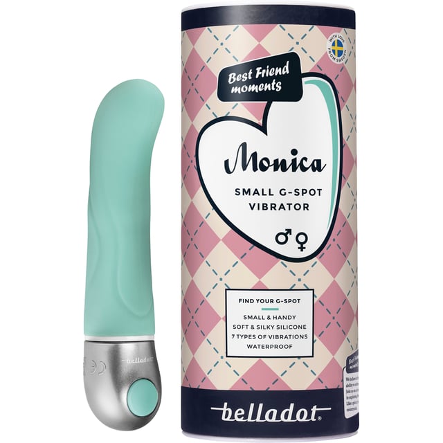 Belladot Monica Liten G-punktsvibrator Grön