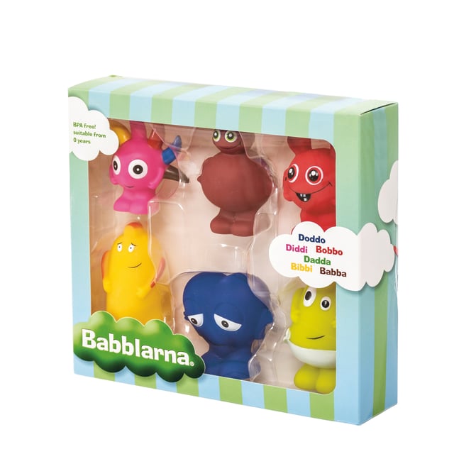 Babblarna Babblarna Plastfigurer 6 st