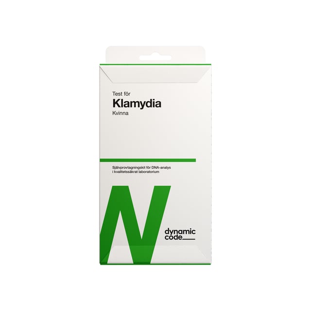 Dynamic Code Test Med Självprovtagning - Klamydia - Kvinna