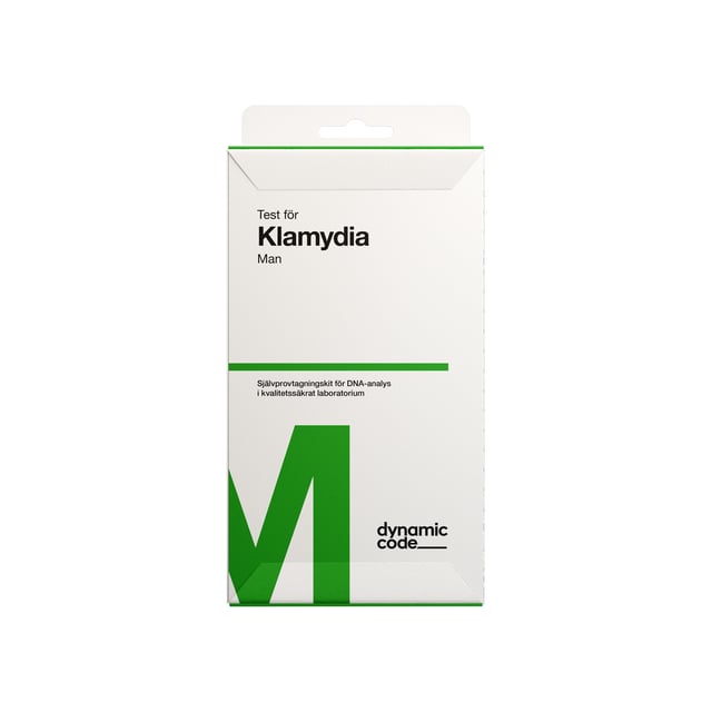 Dynamic Code Test Med Självprovtagning - Klamydia - Man