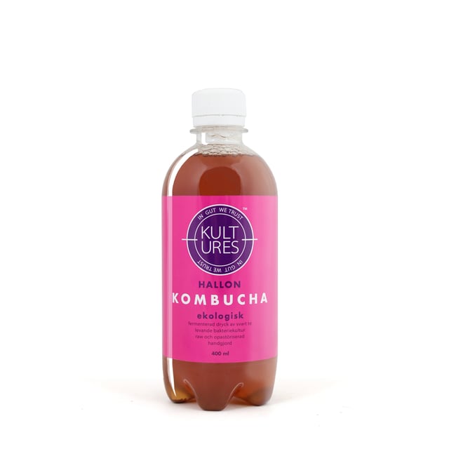 Kultures Kombucha Hallon 400 ml