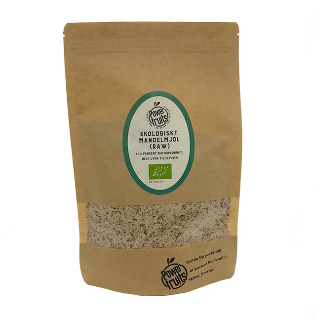 Powerfruits Mandelmjöl Eko Raw 1 kg