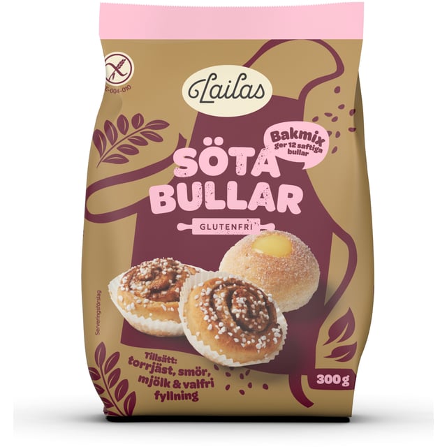 Lailas Bakmix Söta bullar 300g