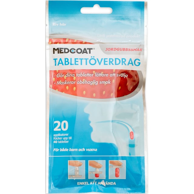 Medcoat Jordgubb 20 st