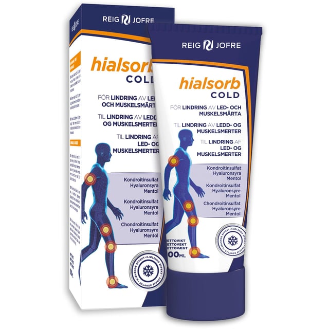 Hialsorb Cold Smärtstillande kräm 100 ml