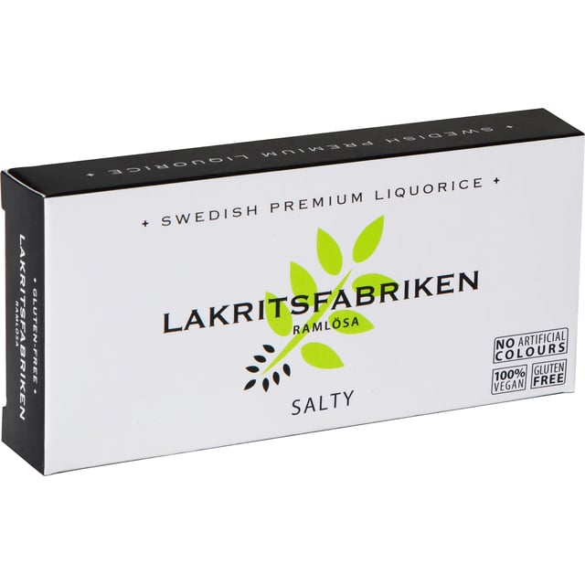 Lakritsfabriken Premium Liquorice Salty 40 g