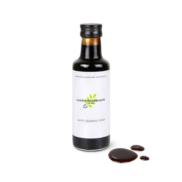 Lakritsfabriken Salty Liquorice Syrup 100 ml