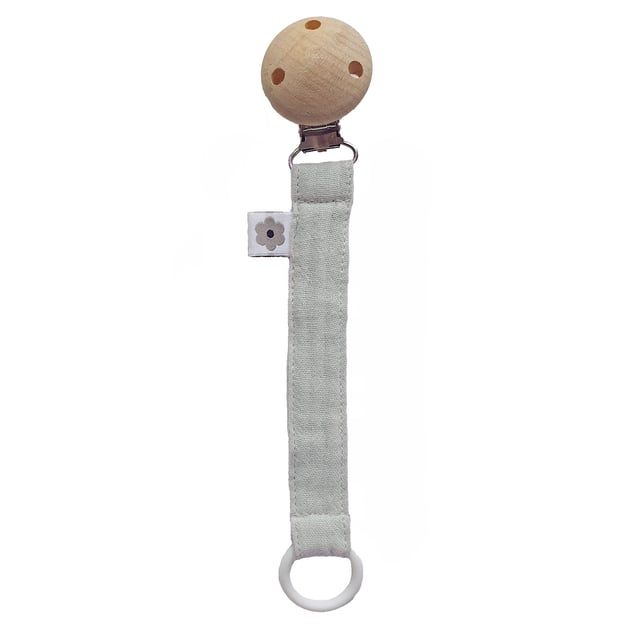 Summerville organic Napphållare muslin silver grey