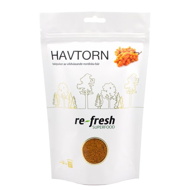 Re Fresh Superfood Havtornspulver 125g