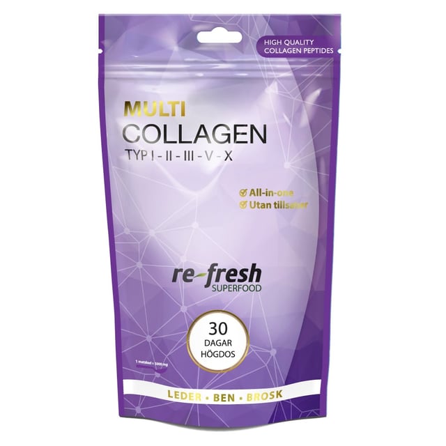 Re-fresh Superfood Multi Collagen 30 Dagar Högdos