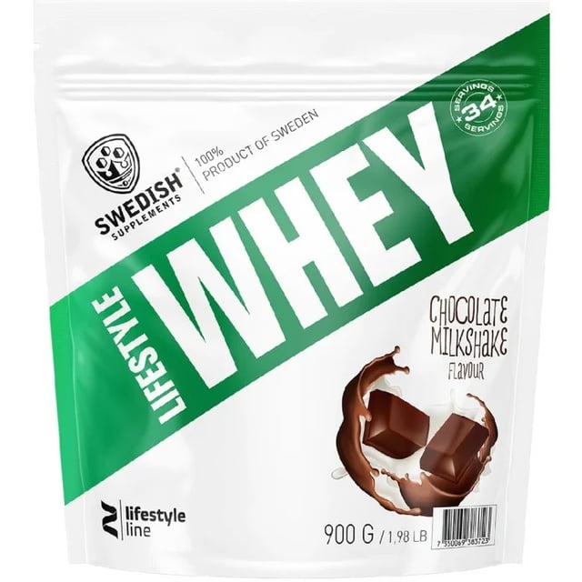 Swedish Supplements Lifestyle Whey Chocolate Milkshake 900g