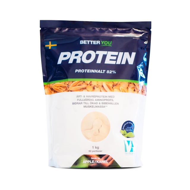 Better You Ärt- & Havreprotein Äpple/Kanel 1 kg
