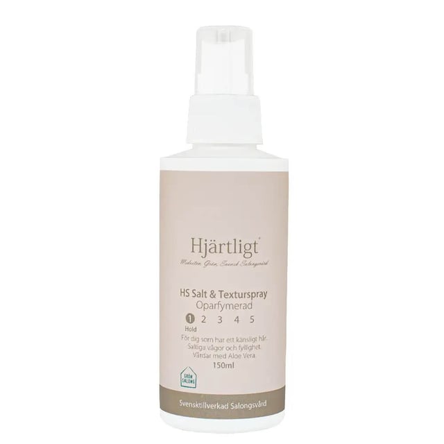Hjärtligt HS Salt & Texturspray Oparfymerad 150 ml