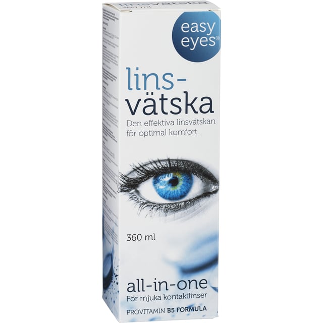 Easy Eyes All-In-One Linsvätska 360 ml