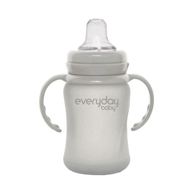 Everyday Baby Pipmugg Glas Healthy+ Quiet Grey 150 ml