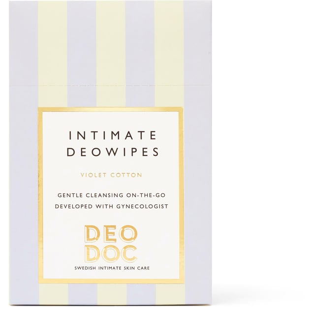 DeoDoc Intimate Wipes Violet Cotton 10 st