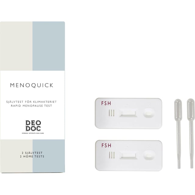 DeoDoc MenoQuick Test Klimakteriet 2 st