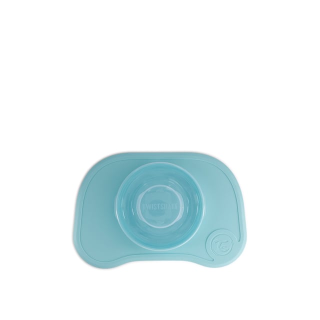 Twistshake Klick-Matta Tallrik Pastell Babyblå