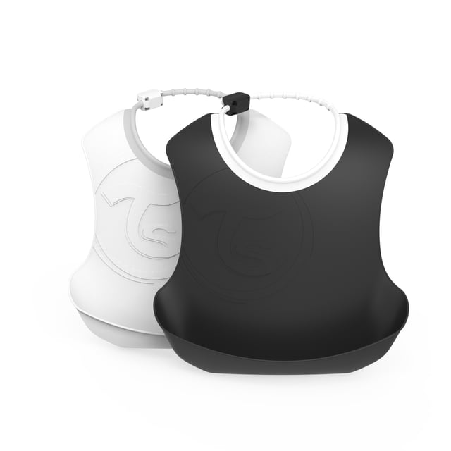 Twistshake Haklapp Svart & Vit