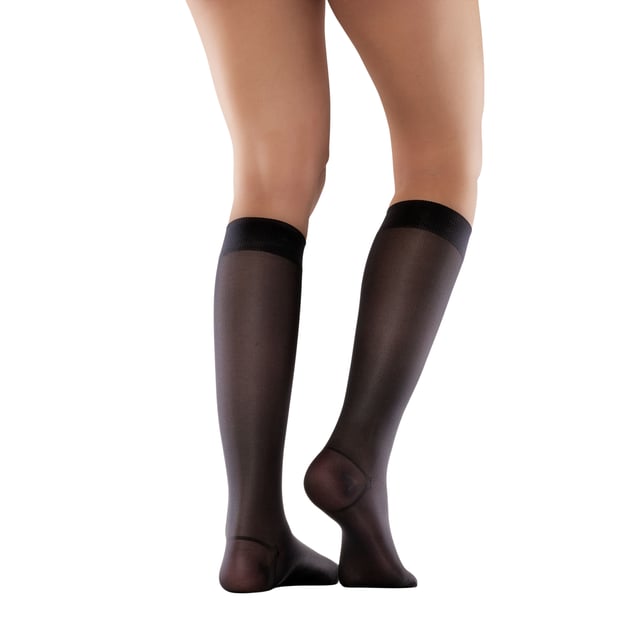 Mabs Nylon Knee Stödstrumpor Black S