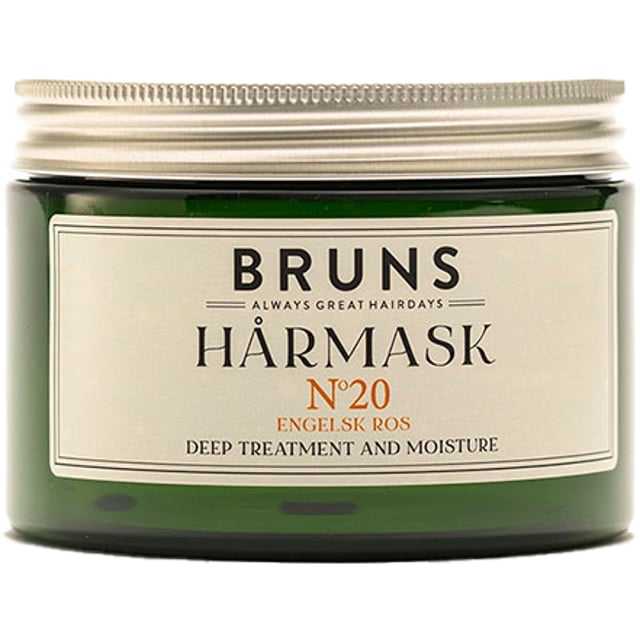 BRUNS Hårmask Nº20 Engelsk ros 350 ml