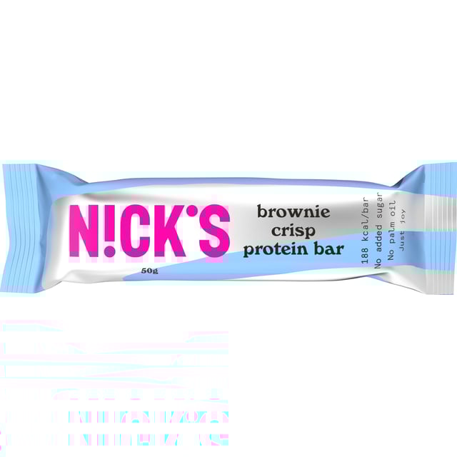 Nick´s Protein Bar Brownie Crisp 50 g