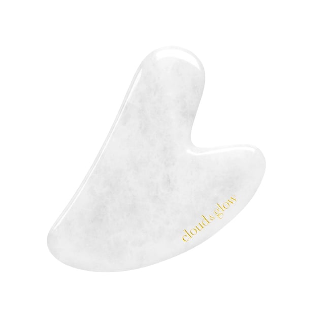 Cloud & Glow Gua Sha White Jade 1 st