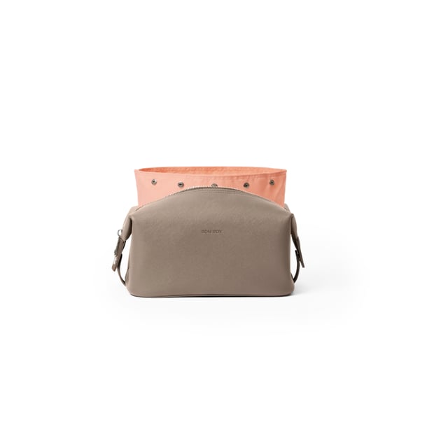 Bon Voy Staycation Cosmetic Bag Small Taupe/Rosa 1st