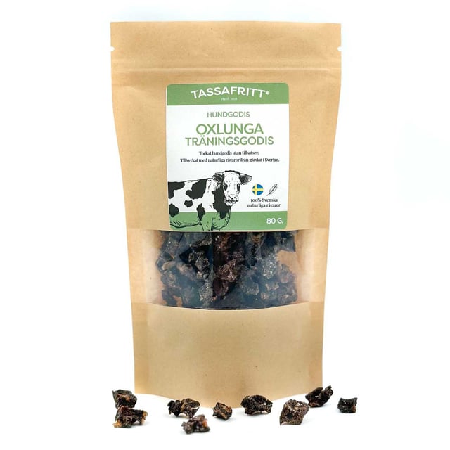 Tassafritt Oxlunga Träningsgodis 80g