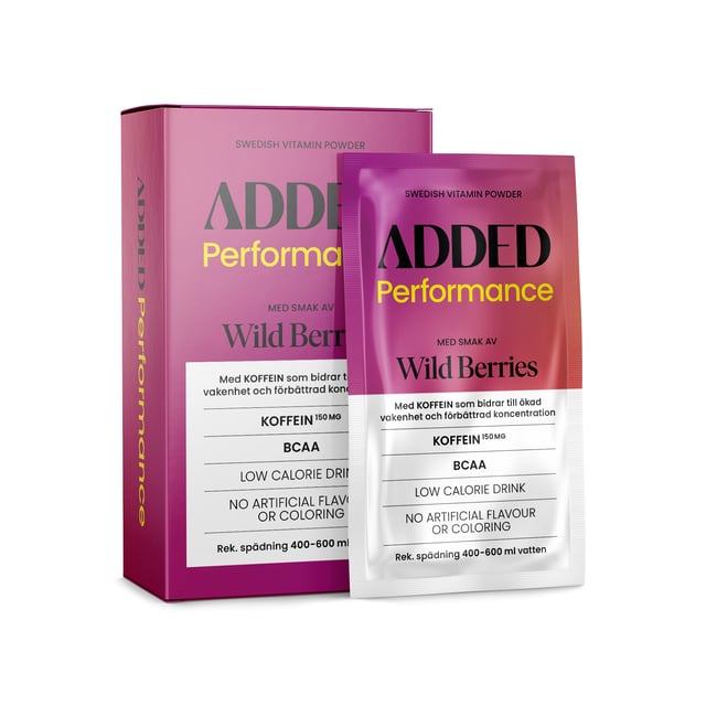 Added Performance Wild Berries 10 x 4g