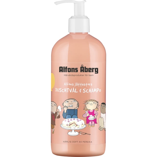 Alfons Åberg Alfons Jättestora Duschtvål & Schampo 500 ml