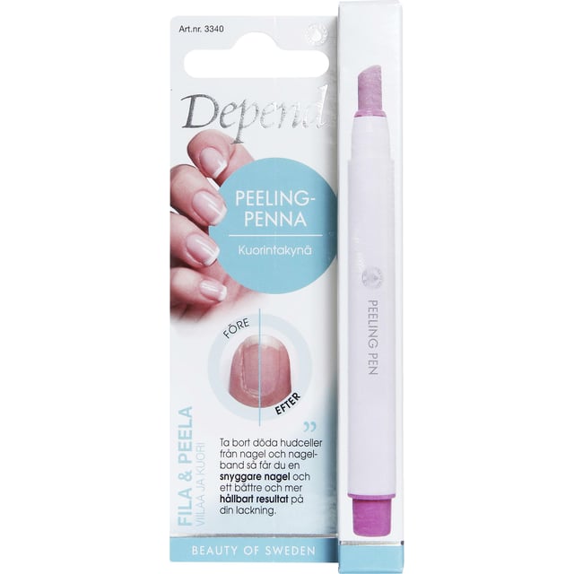 Depend Peelingpenna