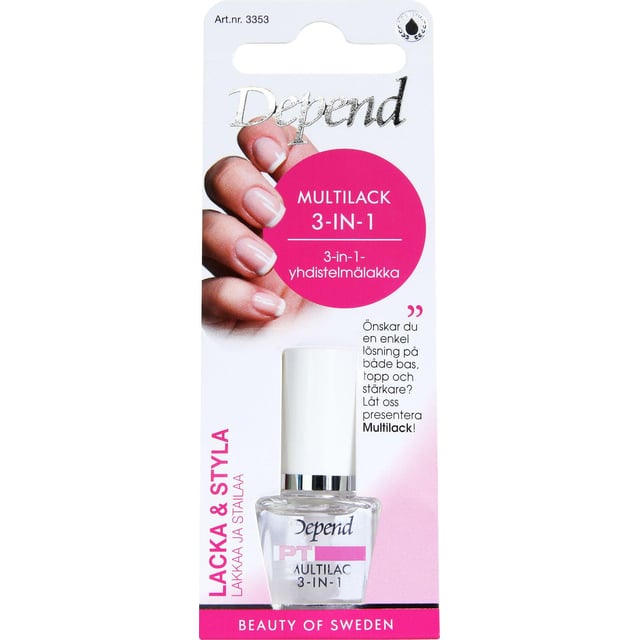 Depend Multilack 3-in-1