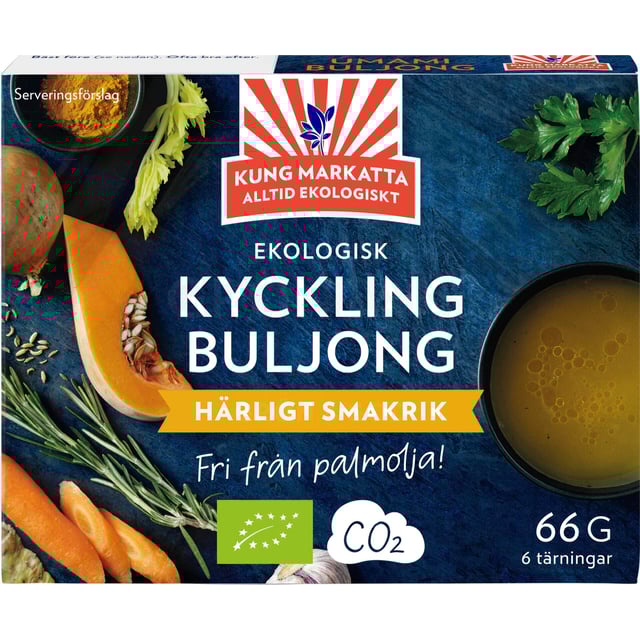 Kung Markatta Kycklingbuljongtärningar 6 st