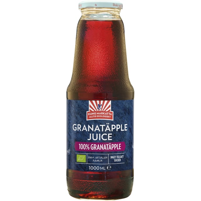 Kung Markatta Ekologisk Granatäppeljuice 1 liter