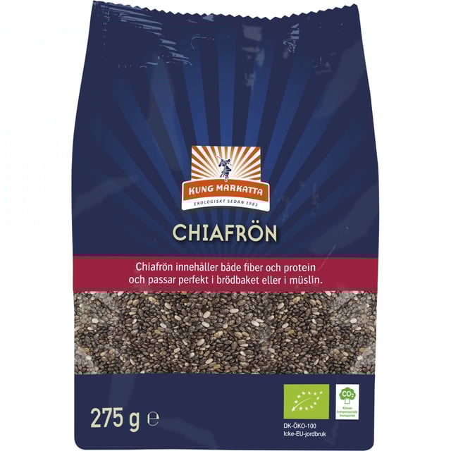 Kung Markatta Ekologiska Chiafrön 275g