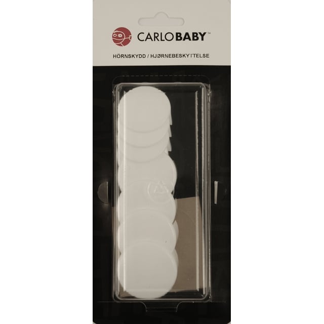 Carlo Baby Hörnskydd Vit 8 st