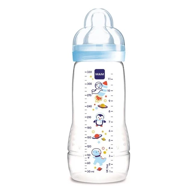 MAM Easy Active Blue Nappflaska 330 ml
