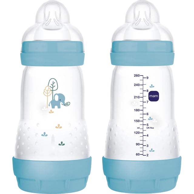 MAM Easy Start Anti-Colic Nappflaska Blå 260 ml 1-pack