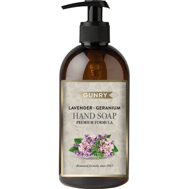 Gunry Hand Soap Lavendel & Geranium 500 ml