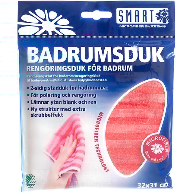 Smart Microfiber Badrumsduk 1 st