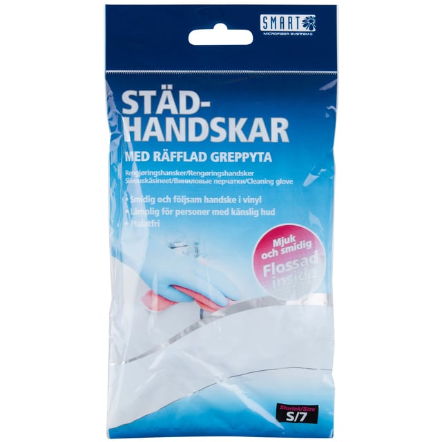 Smart Städhandskar Vinyl 2 st Small