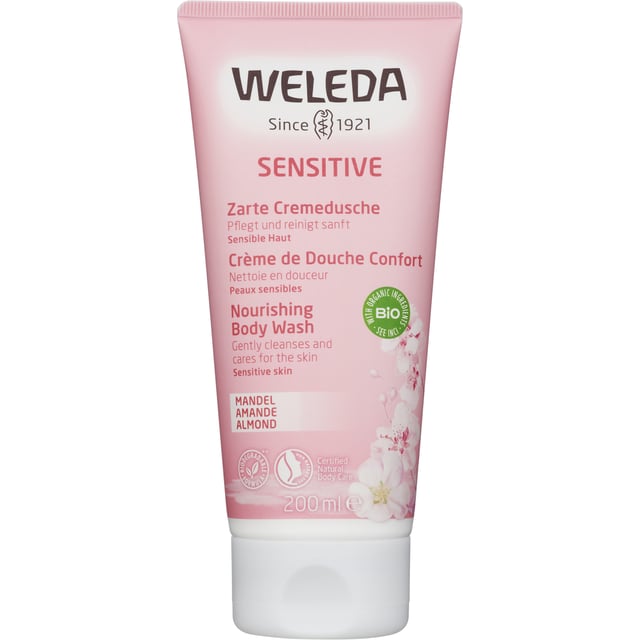 Weleda Almond Sensitive Body Wash 200 ml