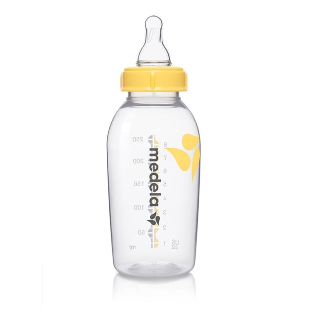 Medela Bröstmjölksflaska & Napp M 250 ml