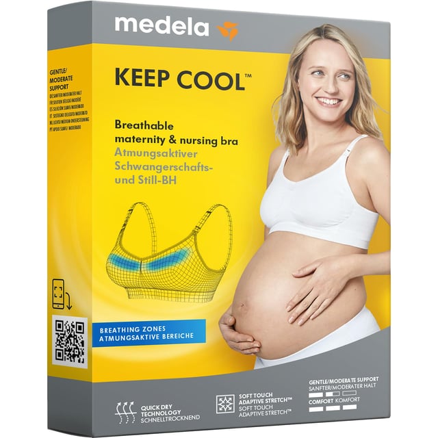 Medela Keep Cool BH, svart, Stl XL