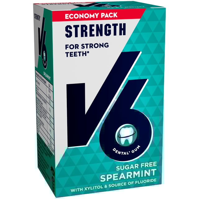 V6 Strong Teeth Fluor Spearmint 70 g
