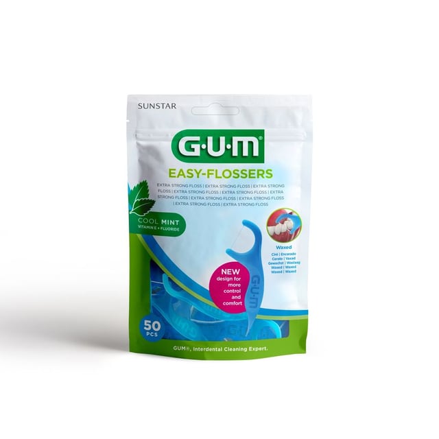 GUM EasyFlossers Tandtrådsbygel 50 st